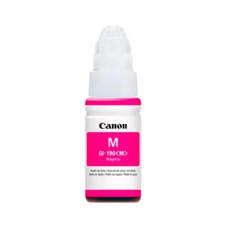 BOTELLA DE TINTA CANON GI-190 MAGENTA (7.000 PAG)