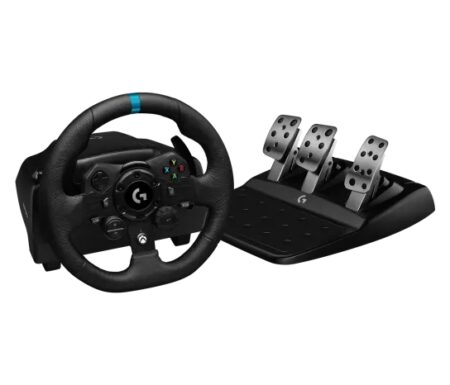Timón LOGITECH G923 PS4  Gaming Español Timón de Carreras con Pedales USB