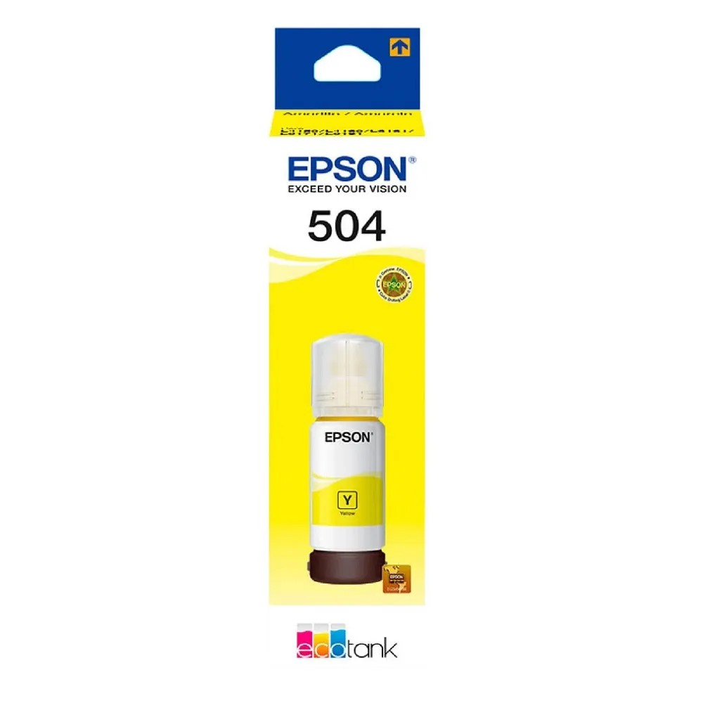 Botella de Tinta EPSON T544420 AL Ecotank L3110/L3150 COLOR Amarillo - Imagen 2