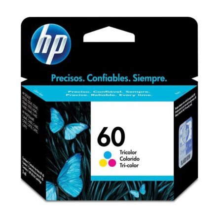 Cartucho Hp Tricolor De Tinta 60