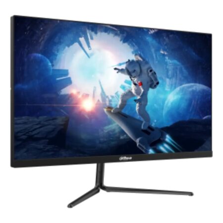Monitor Dahua Gamer Plano 27" panel IPS, FULL HD 1920 X 1080 16:9, VESA, Tiempo de respuesta rápido de 0,5 ms 200 HZ sin borrosidad ni imágenes superpuestas (con OD),  1 × DP 1.4, 1 × HDMI 2.0, 1 × Salida de audio, Amplia gama de colores, 85 % NTSC, Satisface las necesidades de textura de imagen de los diseñadores y jugadores.