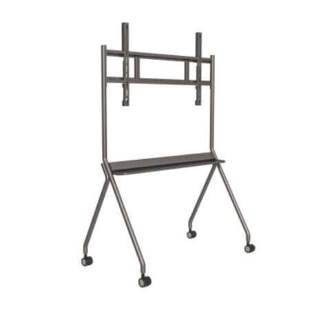 Soporte móvil para pantalla interactiva.