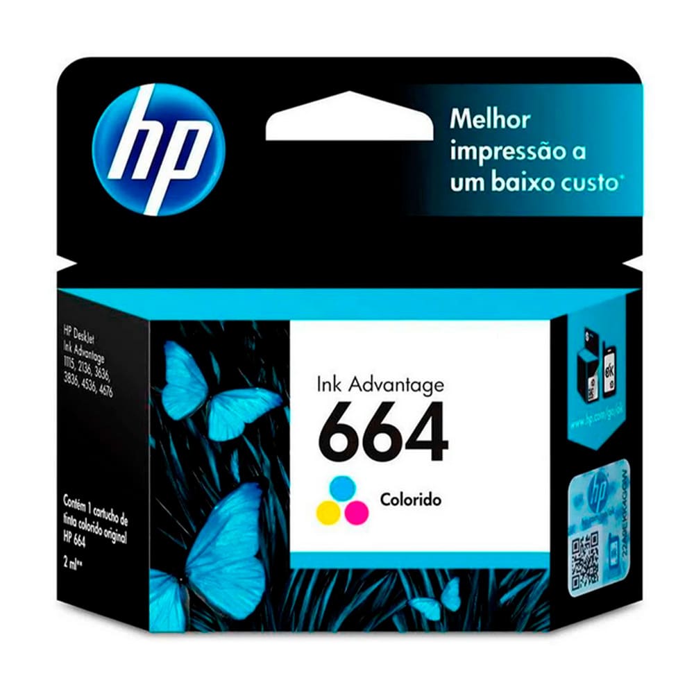 Cartucho HP tricolor 664 Deskjet - Image 2