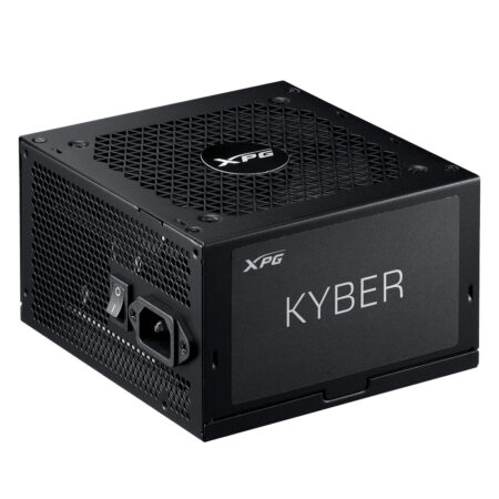 fuente de poder XPG KYBER 750W (KYBER750G-BKCUS) es una unidad ATX certificada 80 PLUS Gold diseñada para alto rendimiento y gaming. Ofrece 750W de potencia continua, diseño no modular, y cumple con el estándar ATX 3.0,