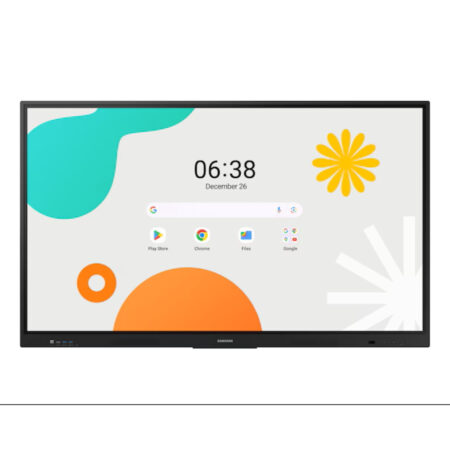 Monitor interactivo tamaño:86, Resolución 3,840 x 2,160;Brillo 400 nit, Contraste:1200:1, Características: Operación time Support, Bluetooth, Almacenamiento 64GB,Sistema operativo Android 14, Entradas:  HDMI In 2, x 4 USB, Garantía:  3 años.