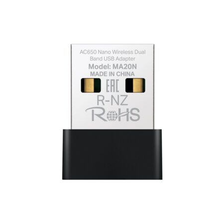 Adaptador Mercusys USB inalámbrico nano de doble banda AC650