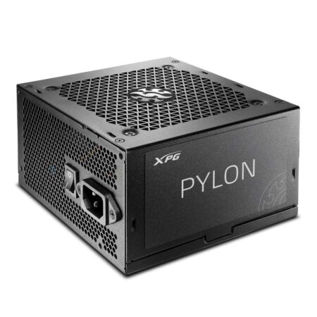 PYLON II, Negro, 80+, Bronce, No Modular, 750W, Soporta Tarjetas Gráficas NVIDIA RTX serie 50, ATX24x1, EPS 8x2, PCIE 6+2x2, 12v-2x6x1(450W), MOLEXx2, SATAx6, Capacitores TW de 105°C, 5 Años de Garantía