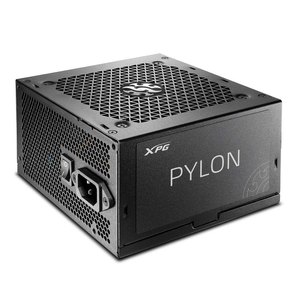 PYLON II, Negro, 80+, Bronce, No Modular, 750W, Soporta Tarjetas Gráficas NVIDIA RTX serie 50, ATX24x1, EPS 8x2, PCIE 6+2x2, 12v-2x6x1(450W), MOLEXx2, SATAx6, Capacitores TW de 105°C, 5 Años de Garantía
