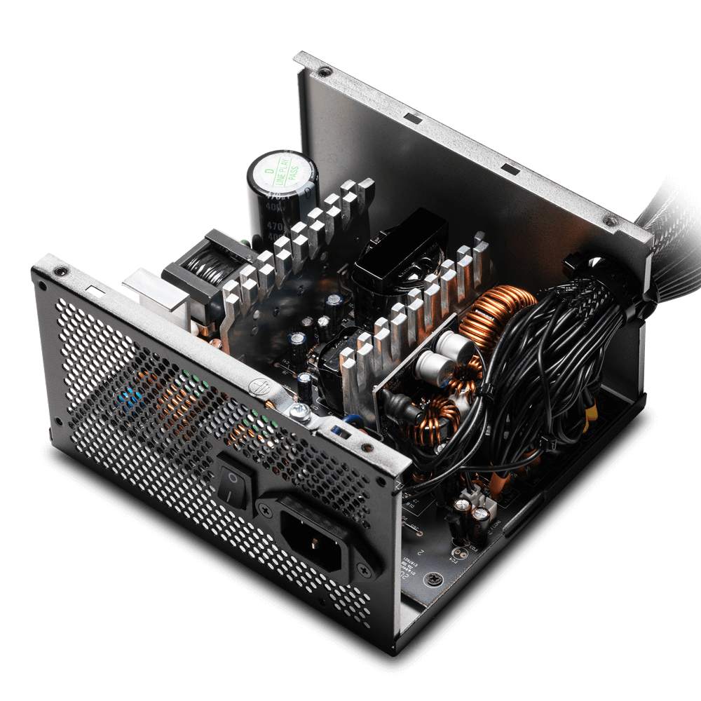 PYLON II, Negro, 80+, Bronce, No Modular, 750W, Soporta Tarjetas Gráficas NVIDIA RTX serie 50, ATX24x1, EPS 8x2, PCIE 6+2x2, 12v-2x6x1(450W), MOLEXx2, SATAx6, Capacitores TW de 105°C, 5 Años de Garantía - Image 3