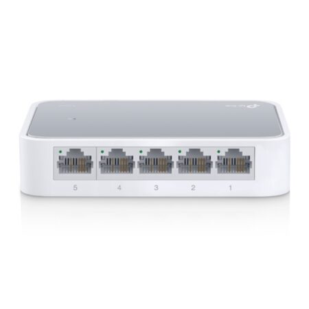 Switch de Sobremesa TPLINK con 5 Puertos a 10/100 Mbps COLOR Blanco