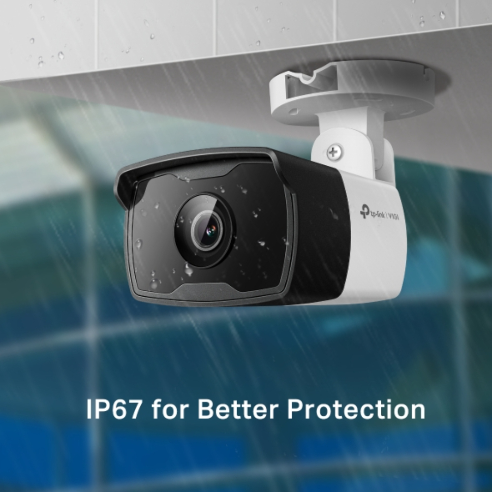 Cámara IP VIGI tipo Domo de 2MP.Lente Fijo 4 mm.Detección Inteligente (Clasifica Humanos y Vehículos), Detección de Movimiento, Detección de Intrusión de Área, Detección de Cruce de Línea, Detección de Manipulación de Cámara, Detección de Objeto abandonado, Detección de Remoción de Objetos. - Imagen 3