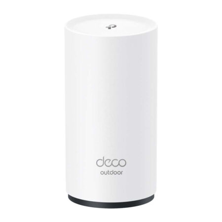 Router TPLINK Sistema Mesh  Deco Exterior 1 nodo  WI-Fi 6 Mesh AI AX3000 para exteriores
