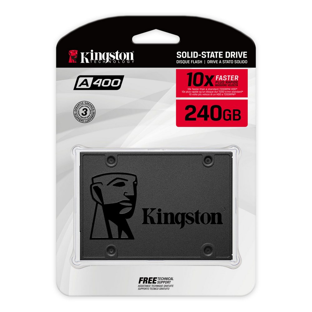 Unidad De Estado Sólido SSD KINGSTON A400 960GB 2.5 COLOR Negro - Image 2